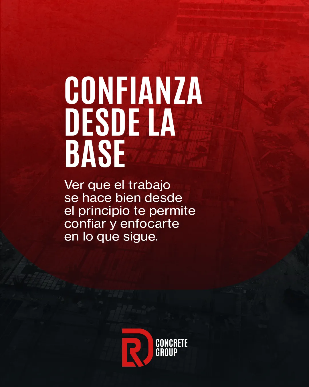 RD Concrete — Pieza para redes