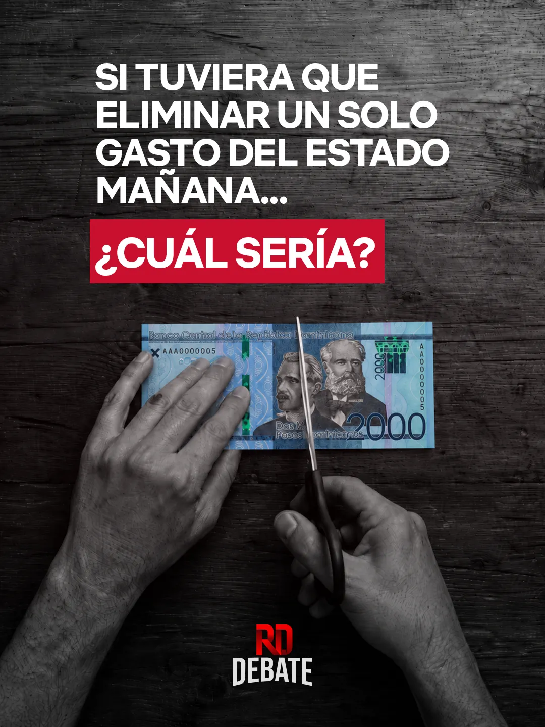 RD Debate — Pieza para redes