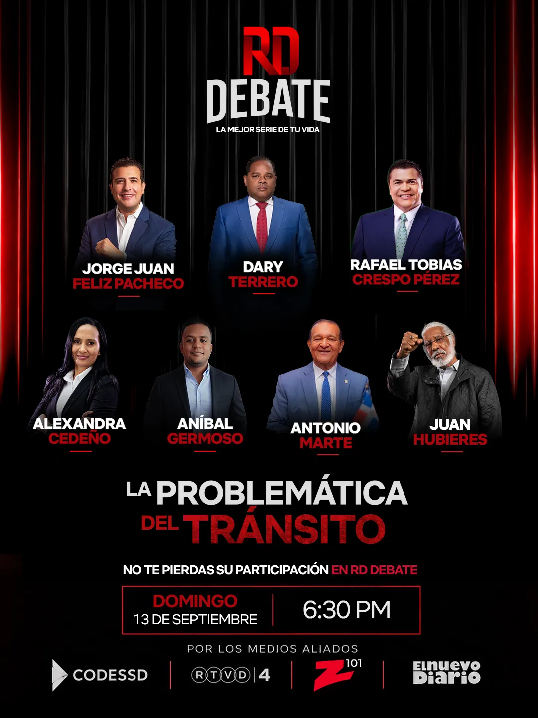 RD Debate — Pieza para redes