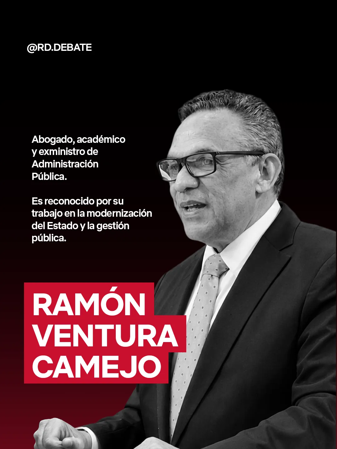 RD Debate — Pieza para redes