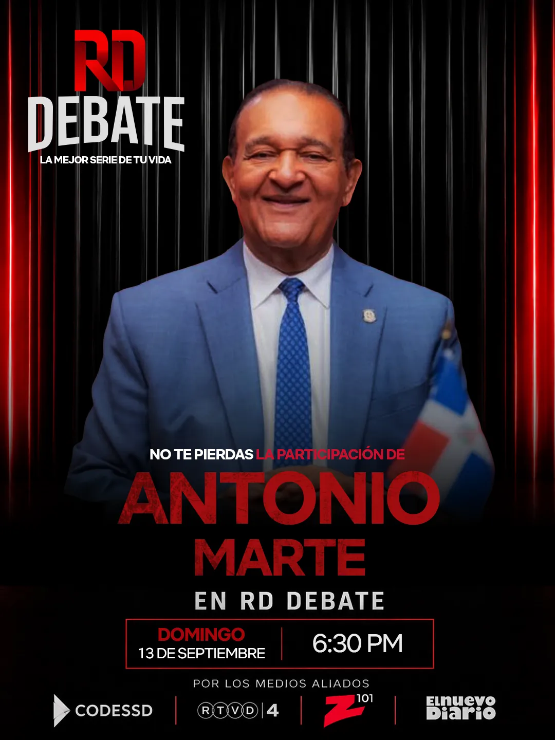 RD Debate — Pieza para redes