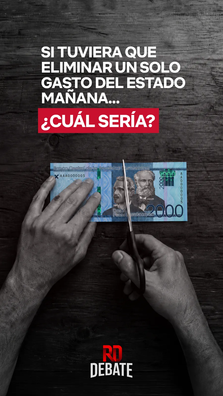 RD Debate — Pieza para redes