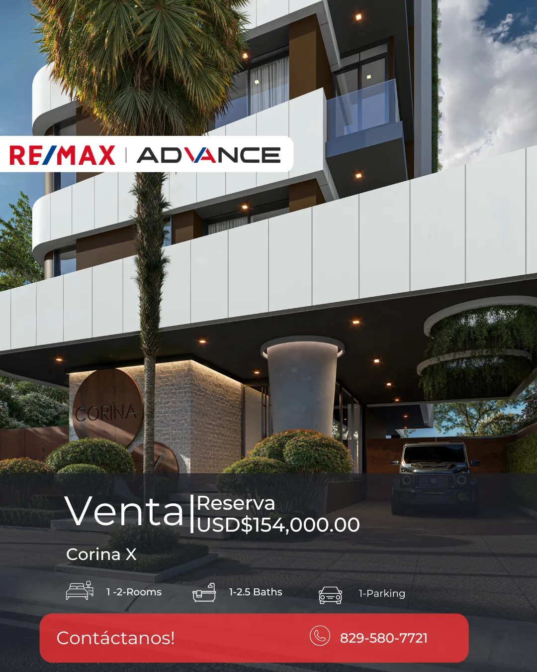 RE/MAX Advance — Pieza para redes