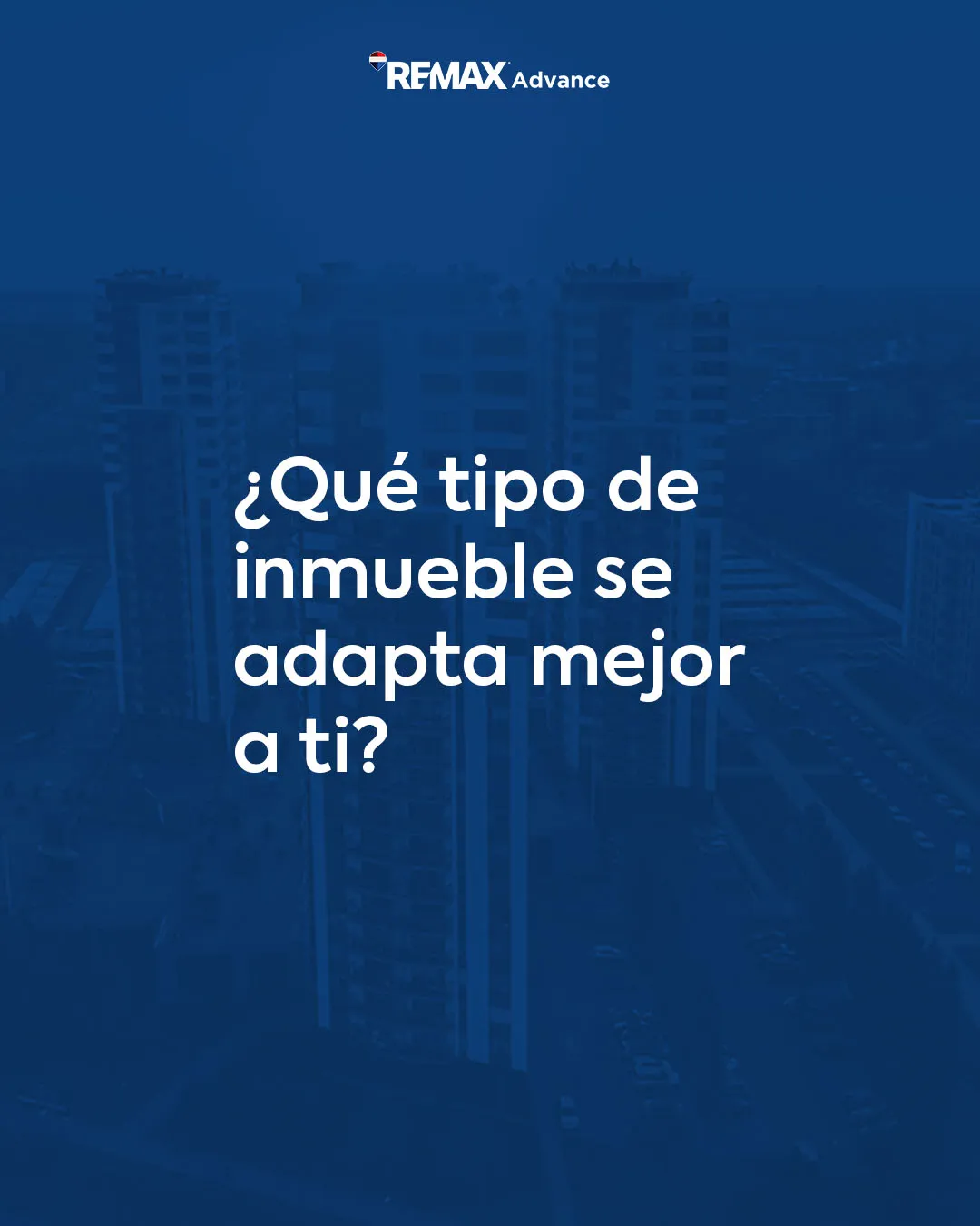 RE/MAX Advance — Pieza para redes