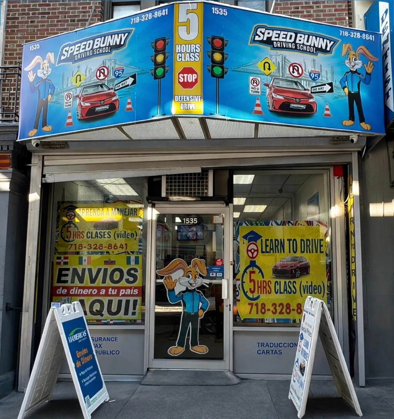 Speed Bunny Driving School — Pieza para redes