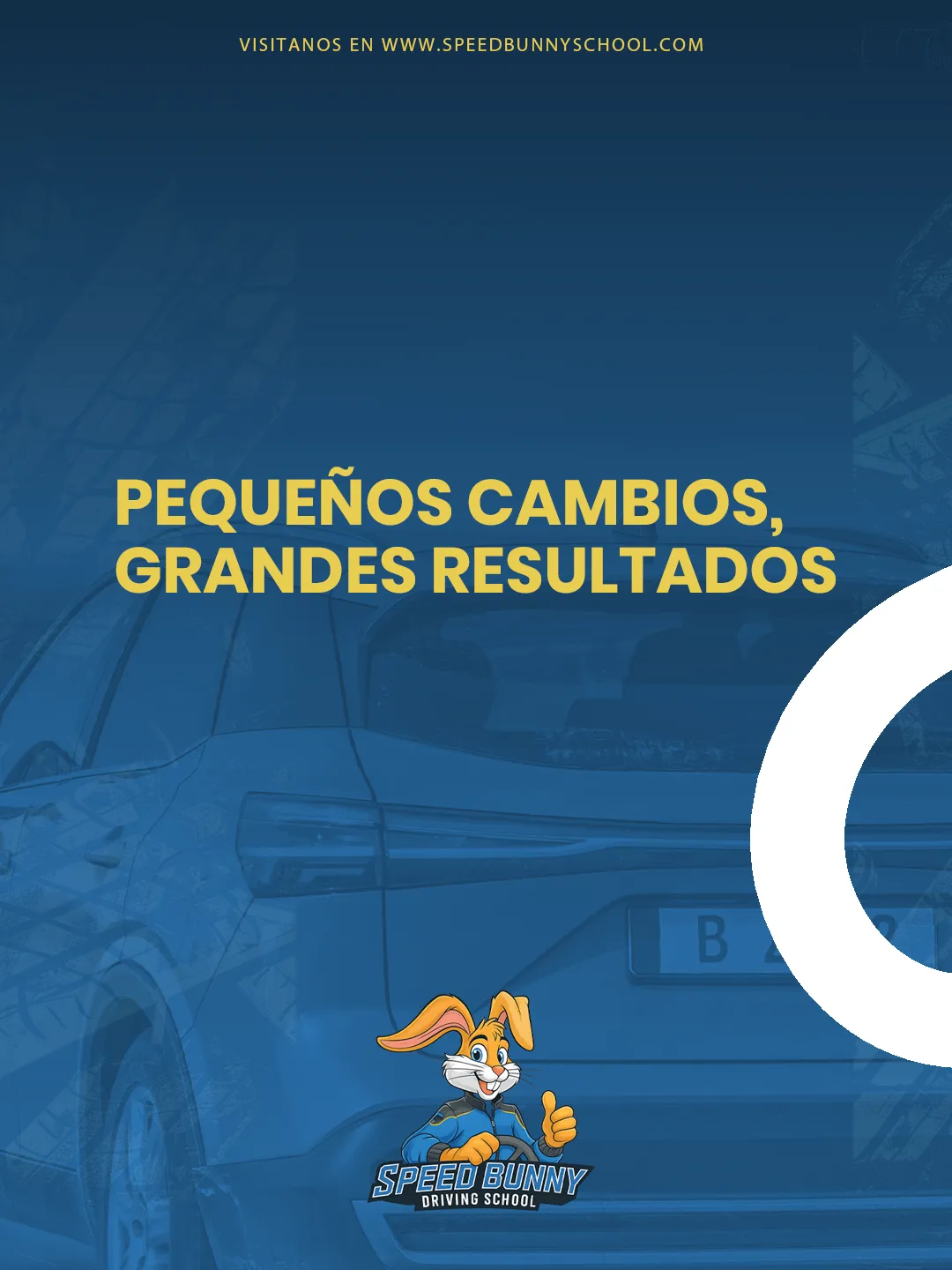 Speed Bunny Driving School — Pieza para redes