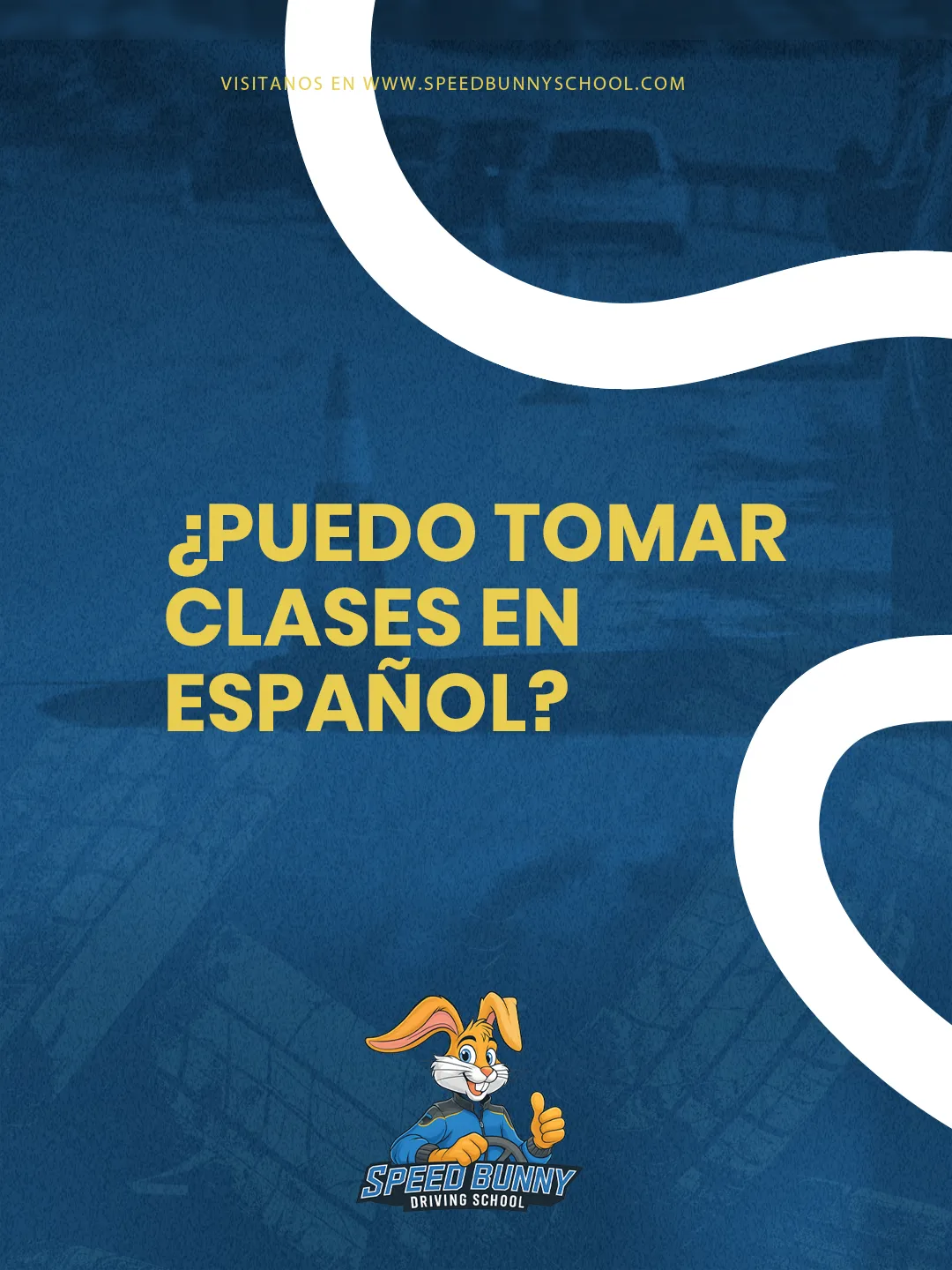 Speed Bunny Driving School — Pieza para redes