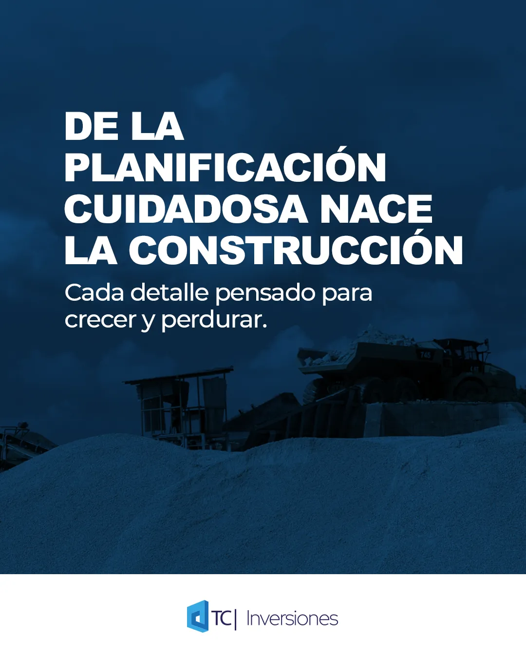 TC Inversiones — Pieza para redes