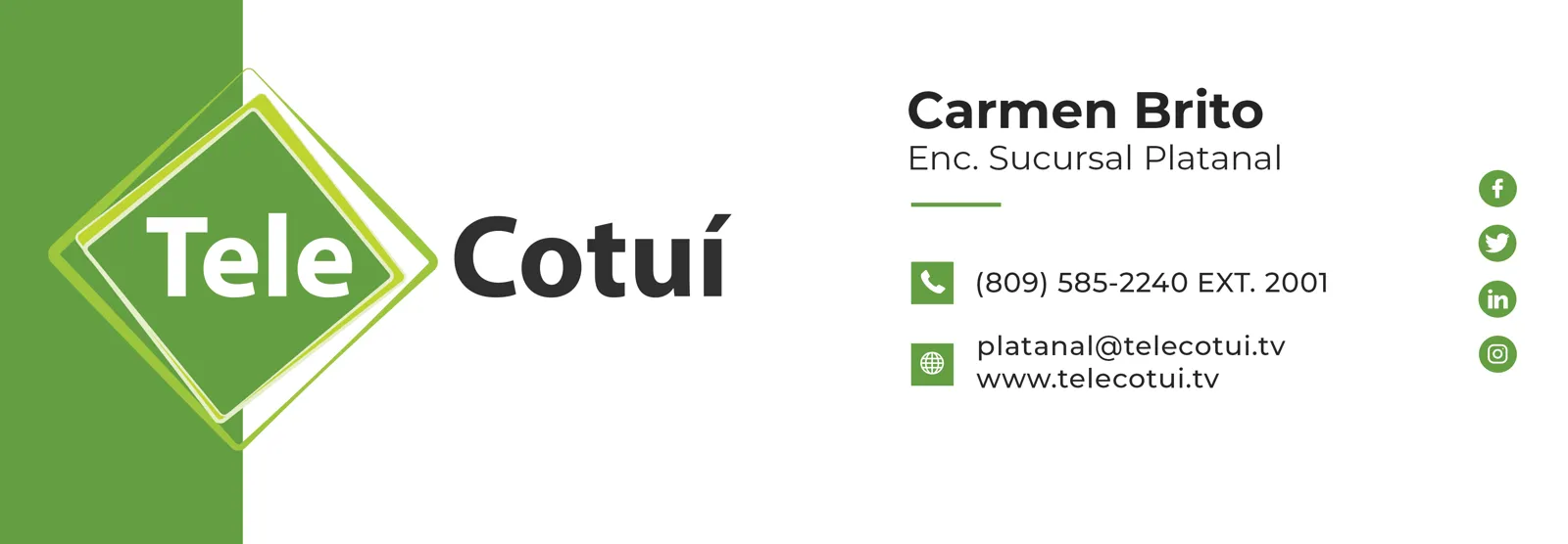 Telecotuí — Pieza para redes