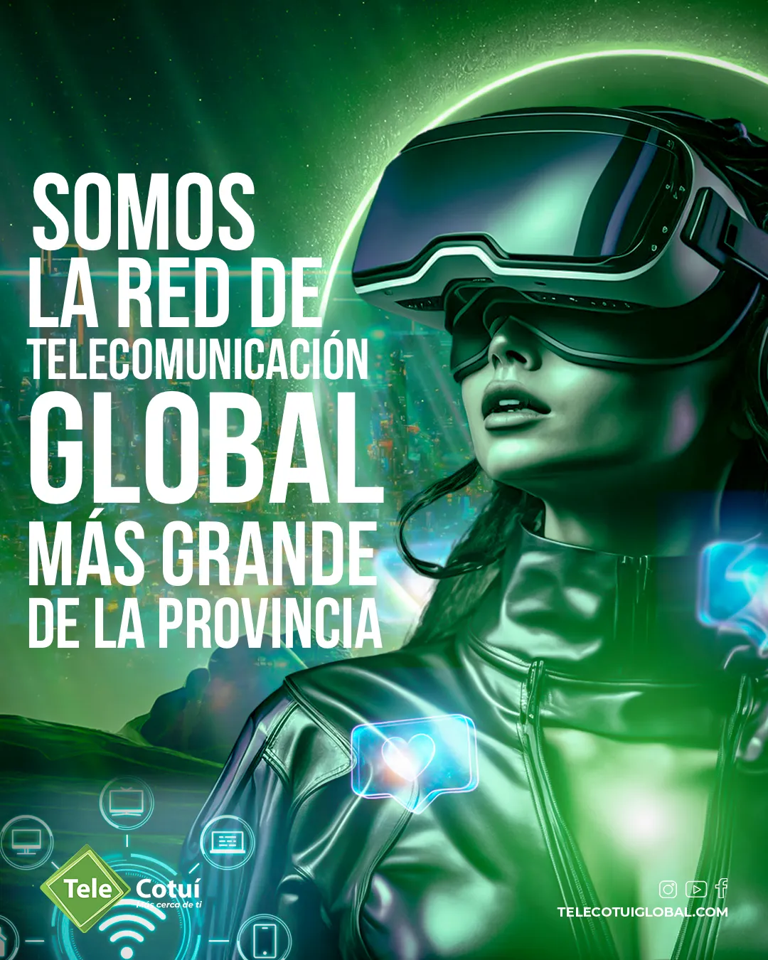 Telecotuí — Pieza para redes