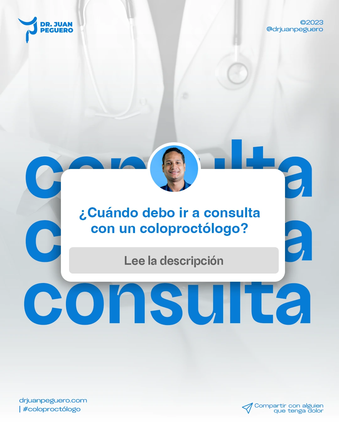 Dr. Juan Peguero — Contenido · Abril