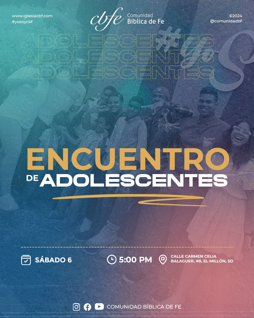 Comunidad Bíblica de Fe — Contenido · Abril 2024