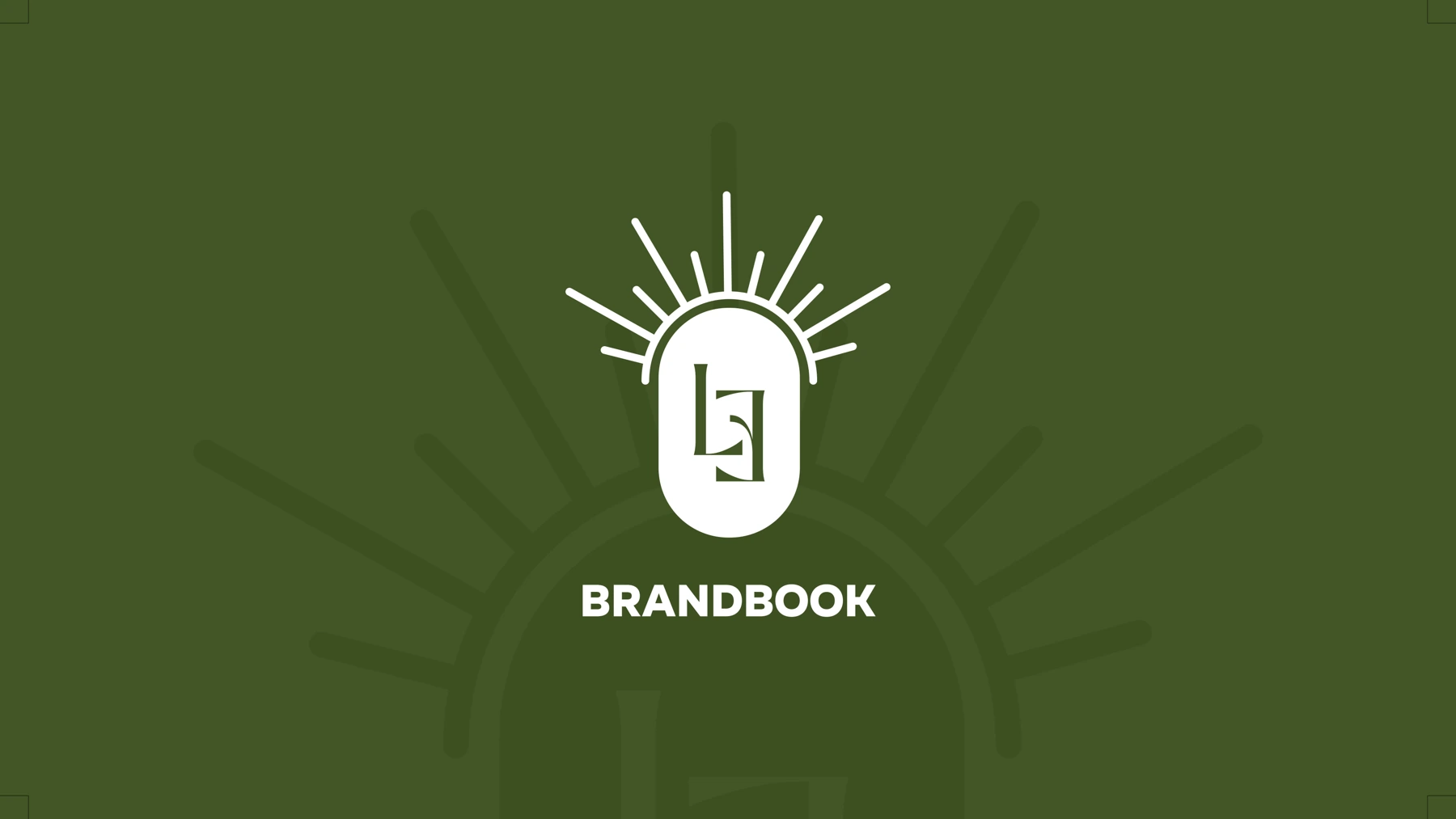 Luz del Este — Brandbook · Portada