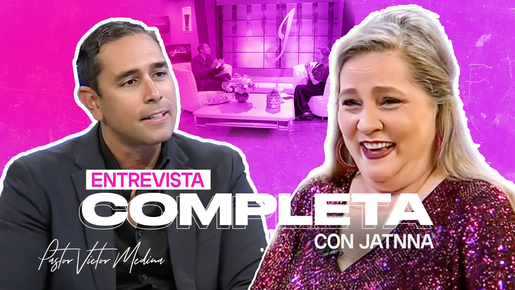 Pastor Víctor Medina — Portada de contenido · yt cover entrevistas JATNNA