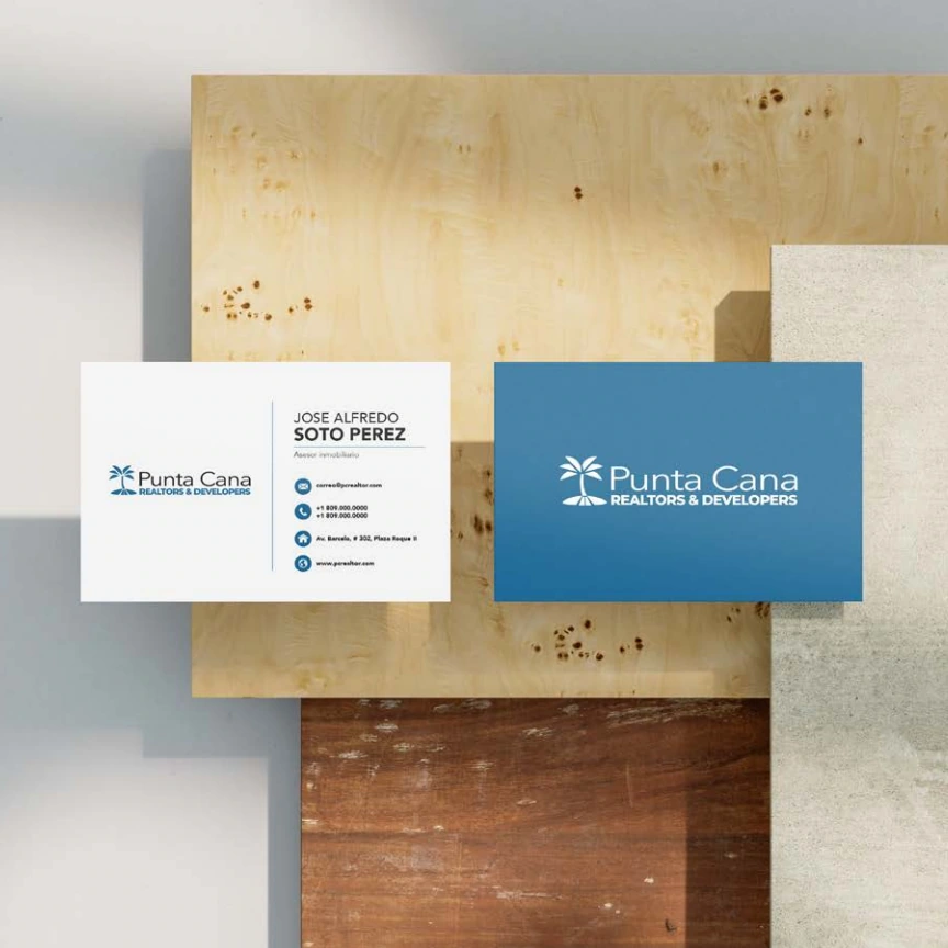 Punta Cana Realtors & Developer — Aplicaciones del brandbook · Lámina 11