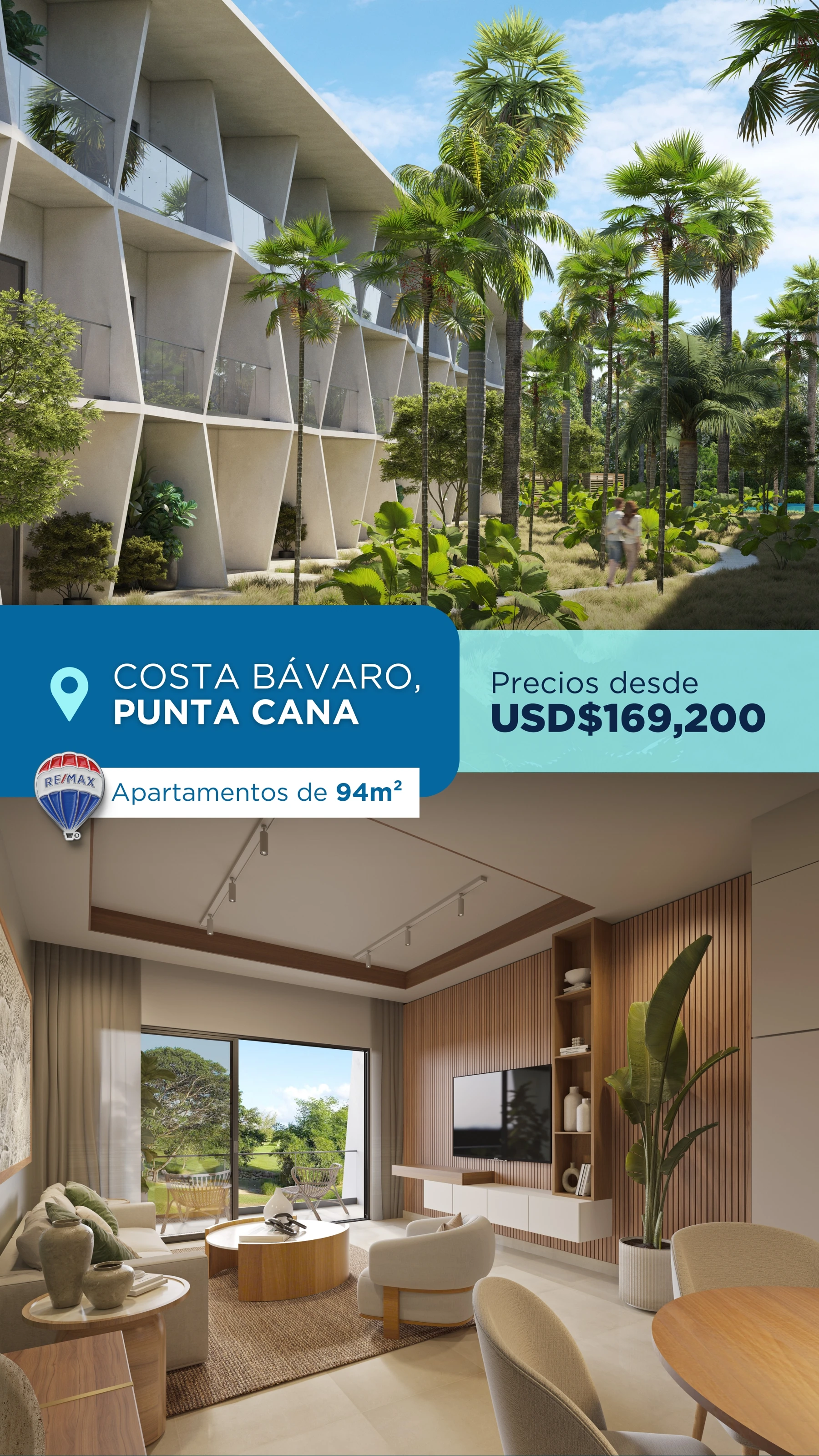 RE/MAX Advance — Portada · Aplicación de contenido