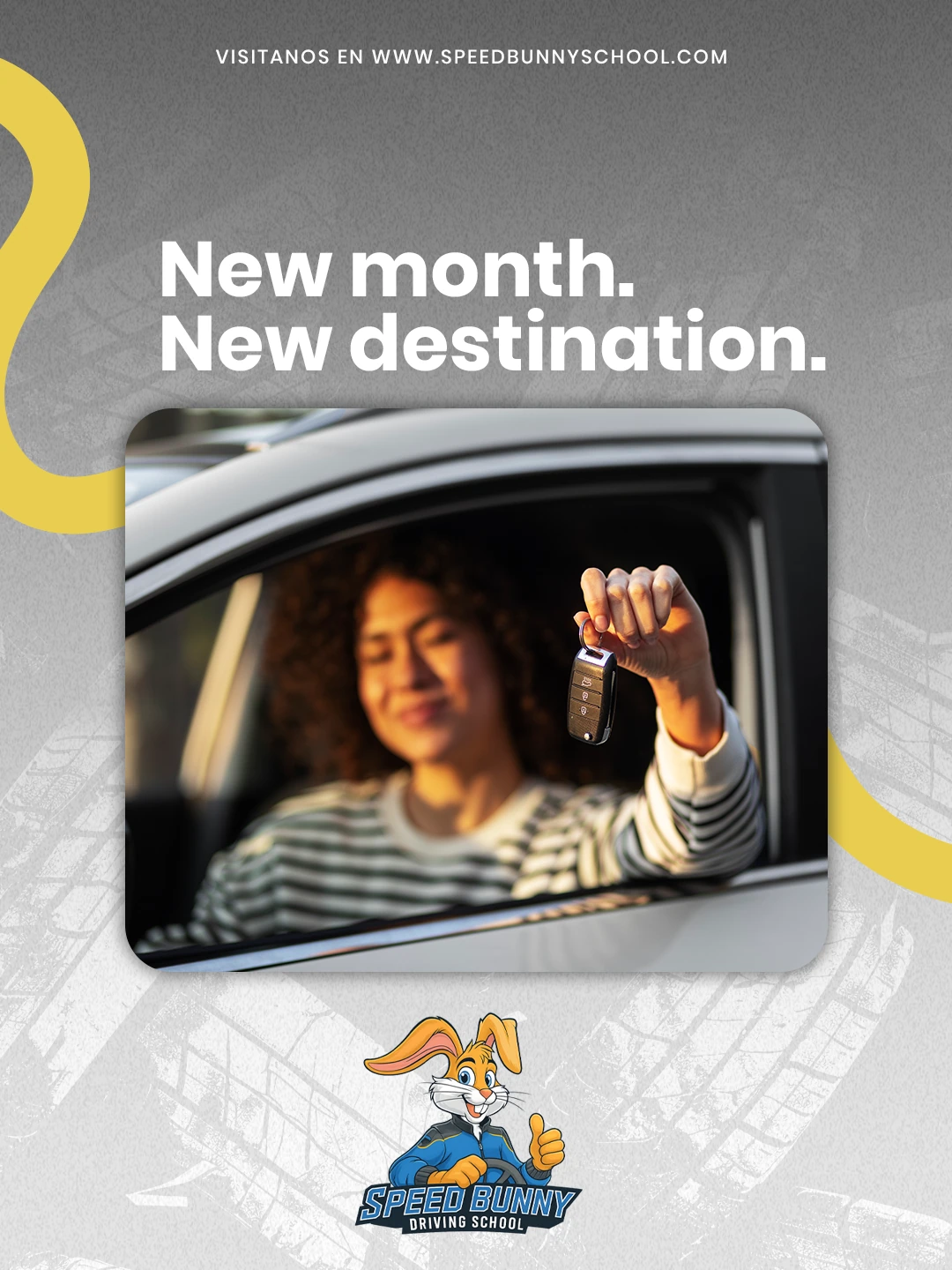 Speed Bunny Driving School — Contenido · Julio 2026