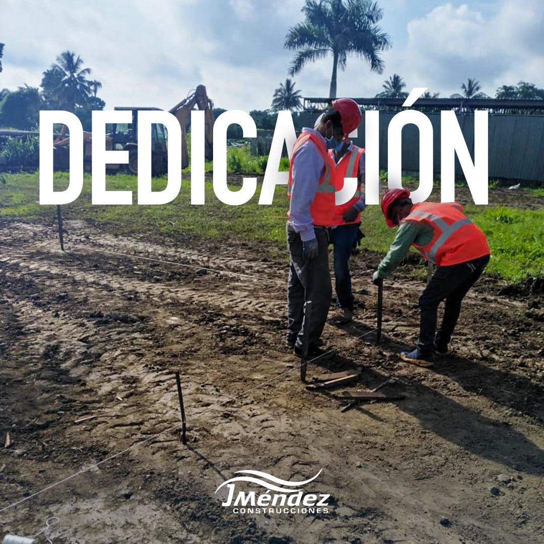 J. Méndez Construcciones — Pieza original · 1
