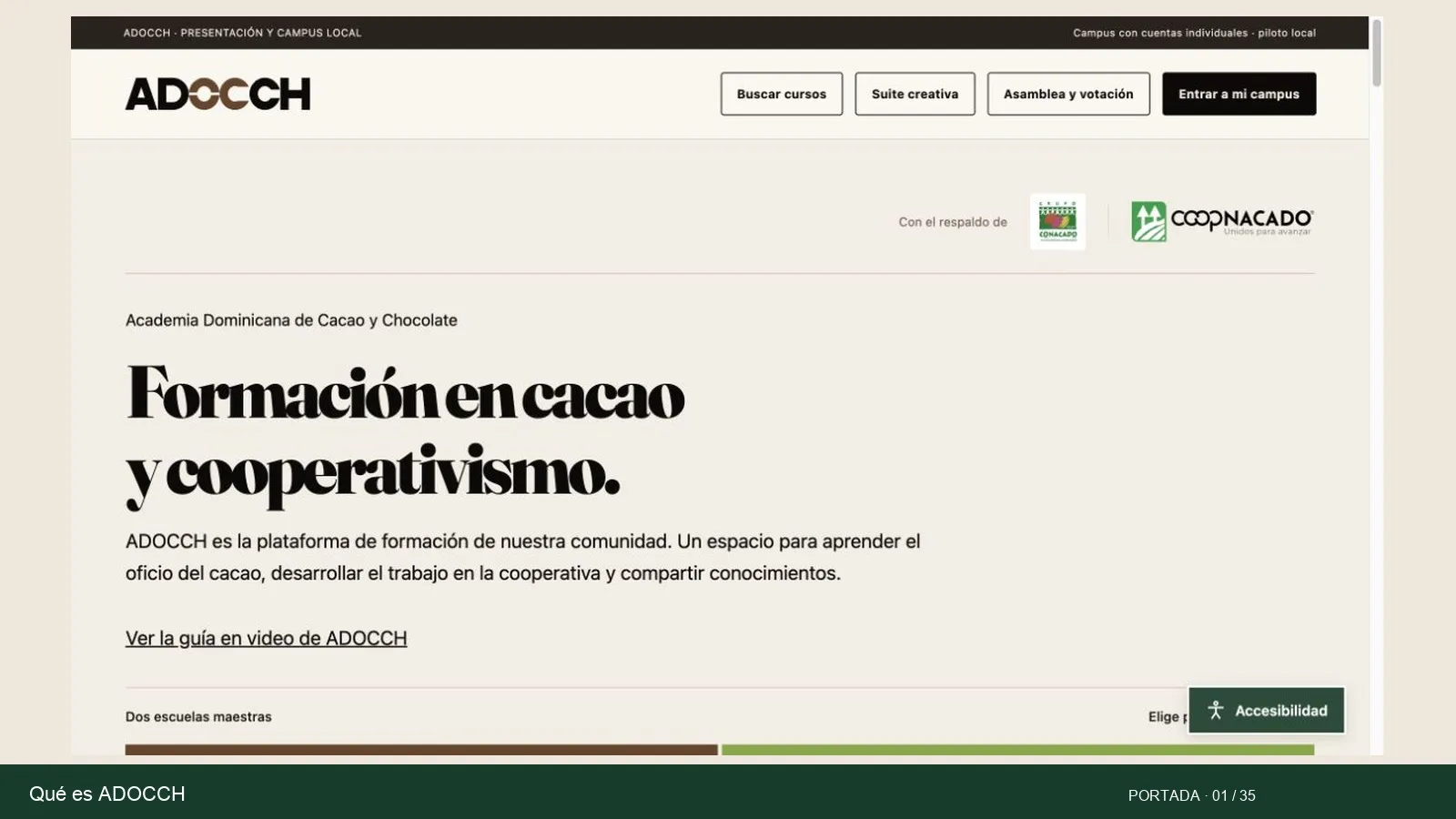 ADOCCH — Post para redes