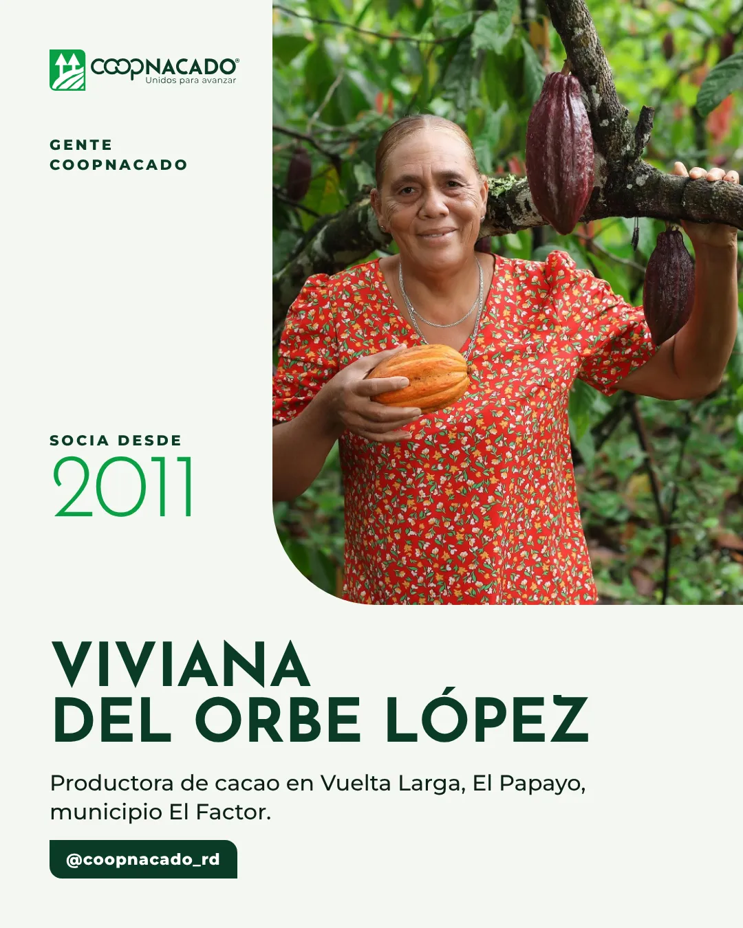 COOPNACADO — Post para redes