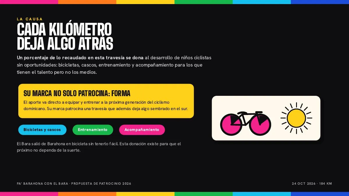 Pa'Barahona con el Bara — Propuesta de patrocinio 2026