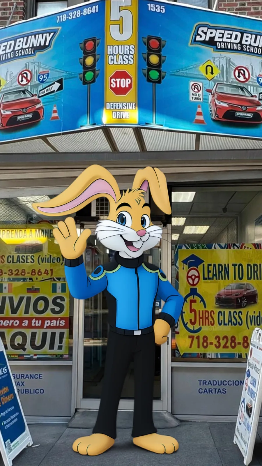 Speed Bunny Driving School — Pieza final