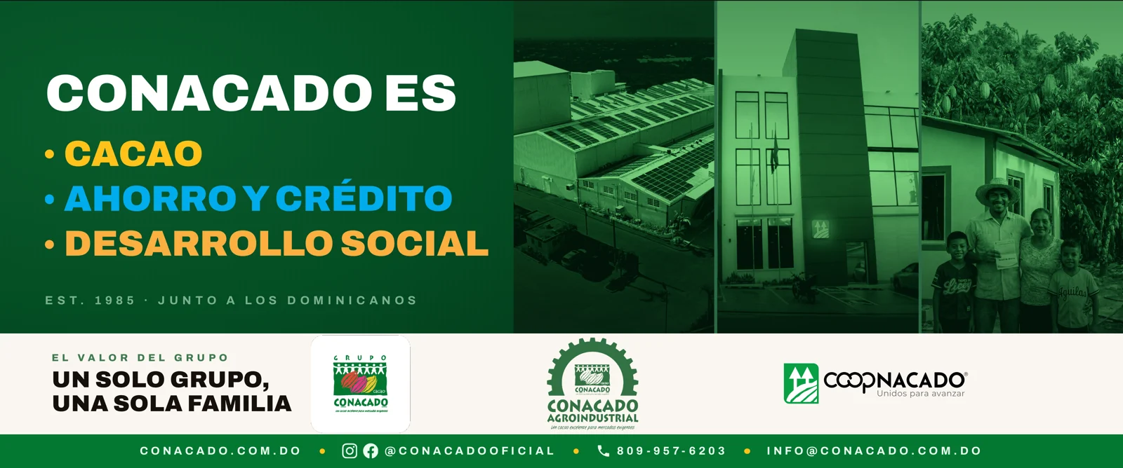 Grupo CONACADO — Exterior · Visualización de aplicación