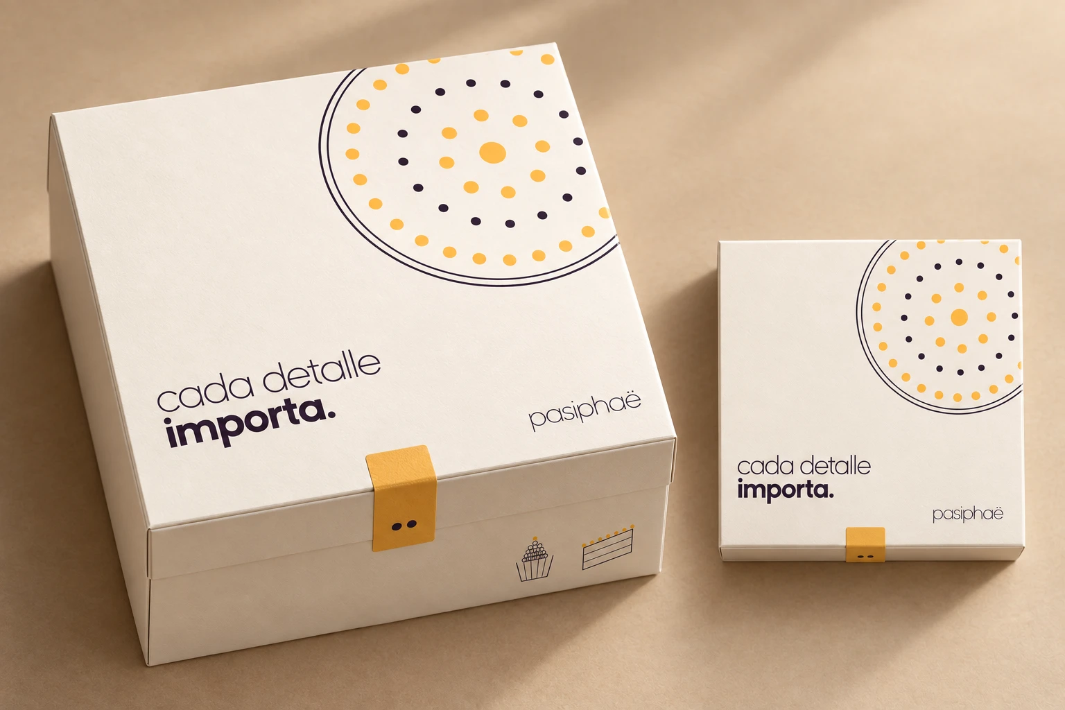 Pasiphae Bakery — Alternativa gráfica · mockup
