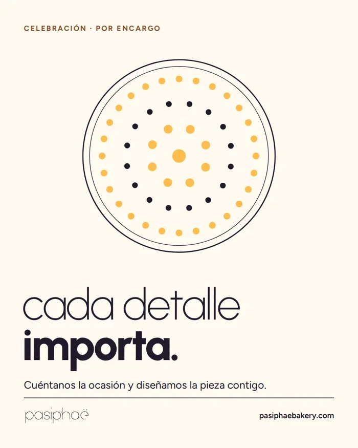 Pasiphae Bakery — Muestra: Publicación · Propuesta