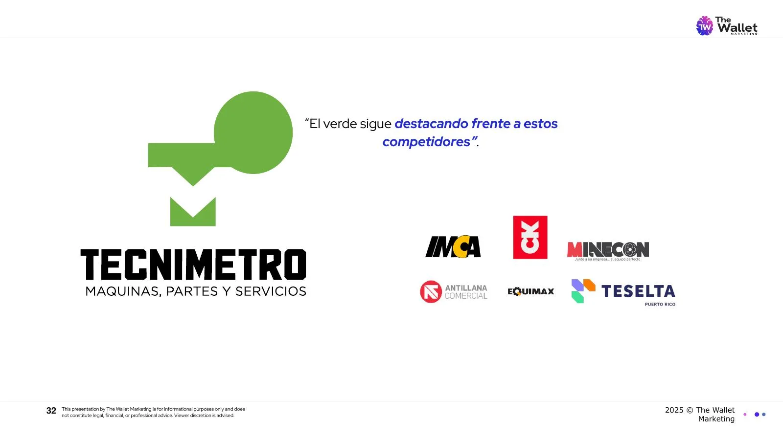Tecnimetro — Exploración · de la M al isotipo