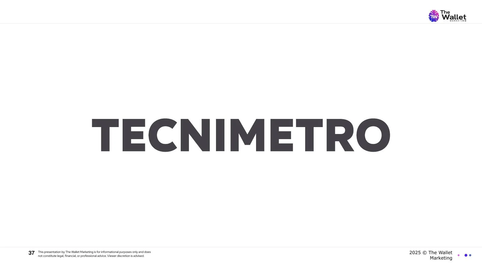 Tecnimetro — Logotipo