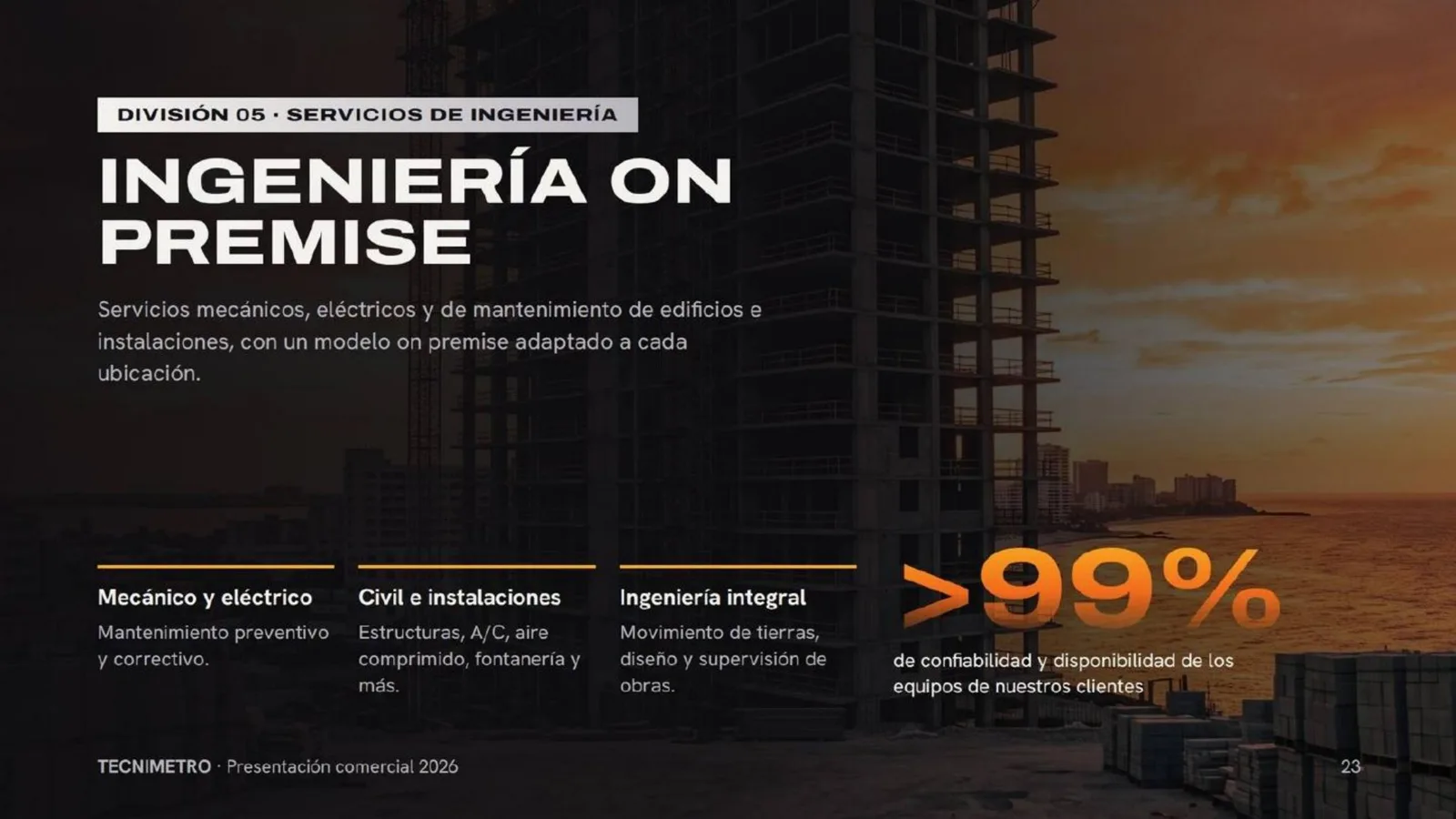 Tecnimetro — Presentación comercial 2026
