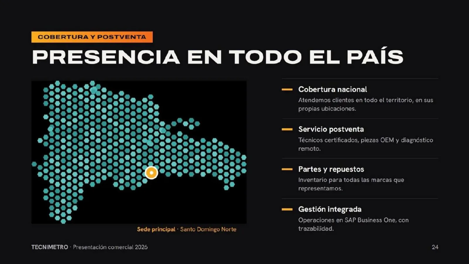 Tecnimetro — Presentación comercial 2026