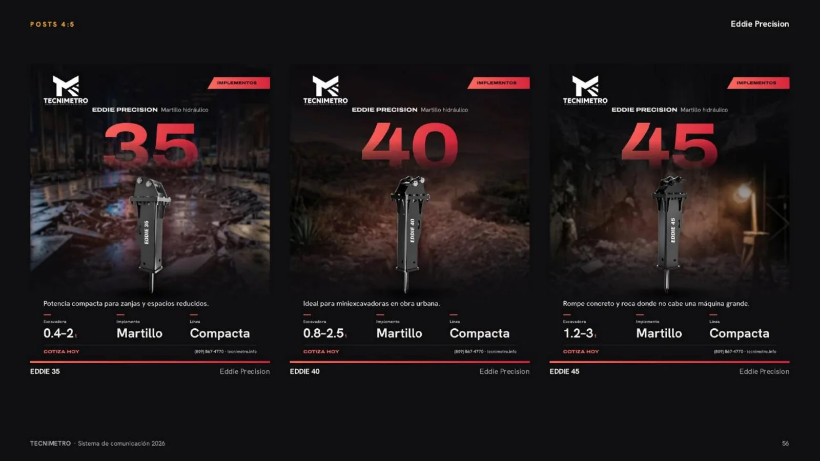Tecnimetro — Posts · implementos Eddie