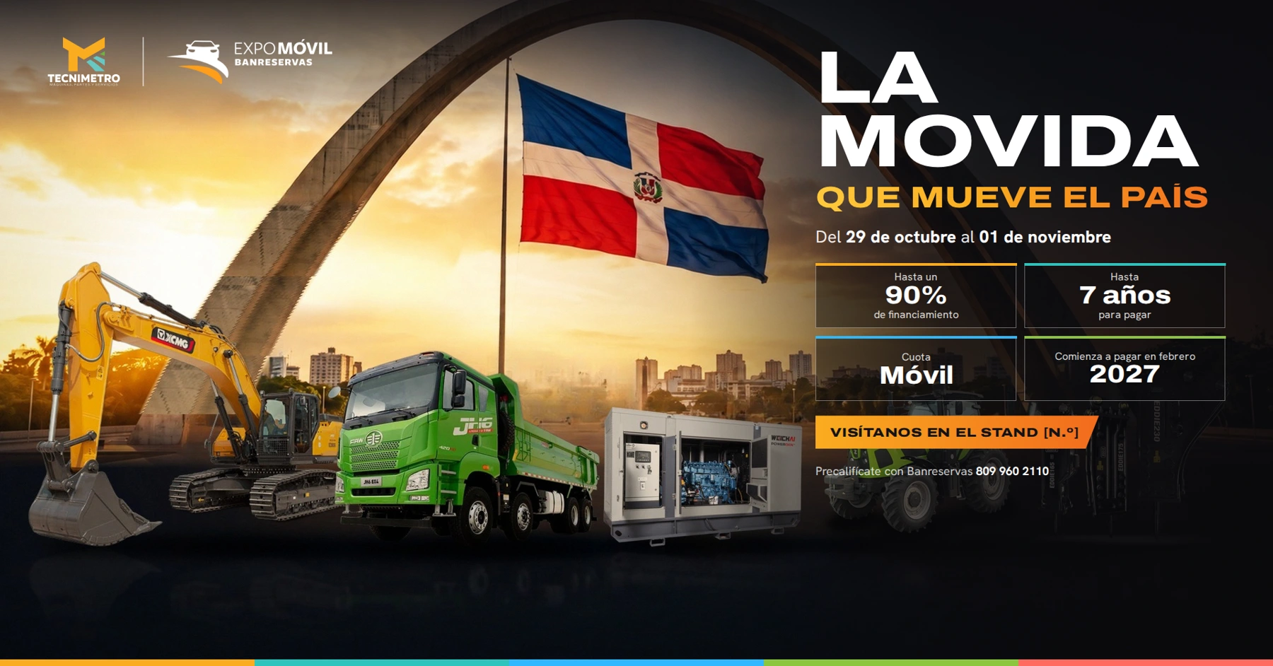 Tecnimetro — Expomóvil · banner horizontal