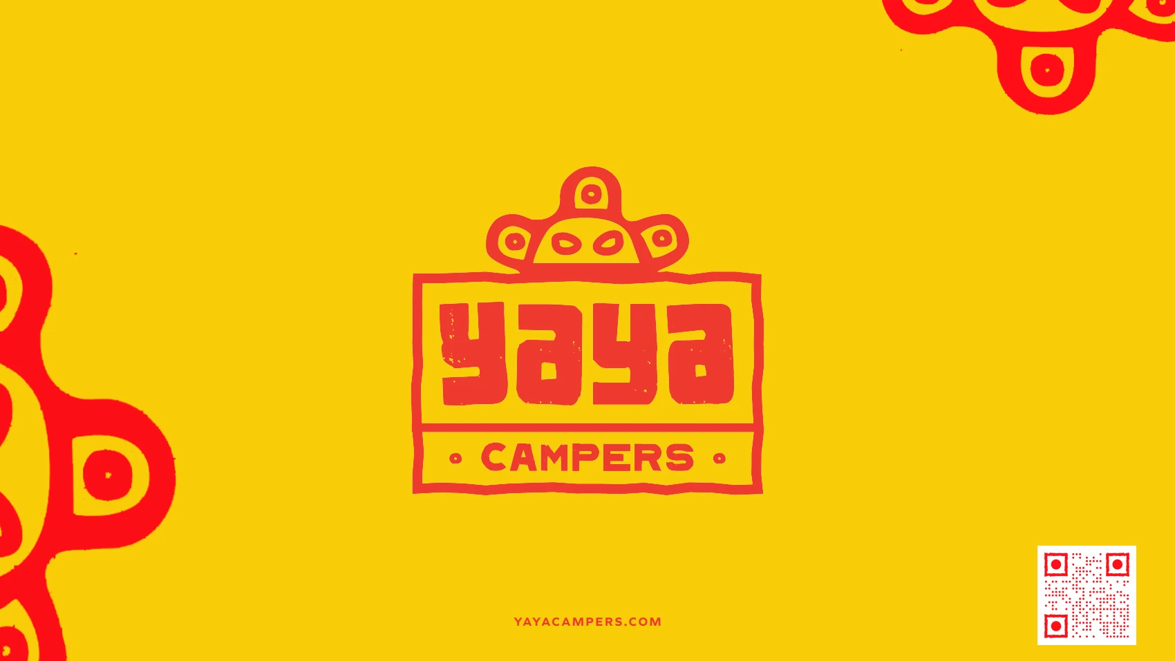 Yaya Campers — Aplicación de identidad · mockup