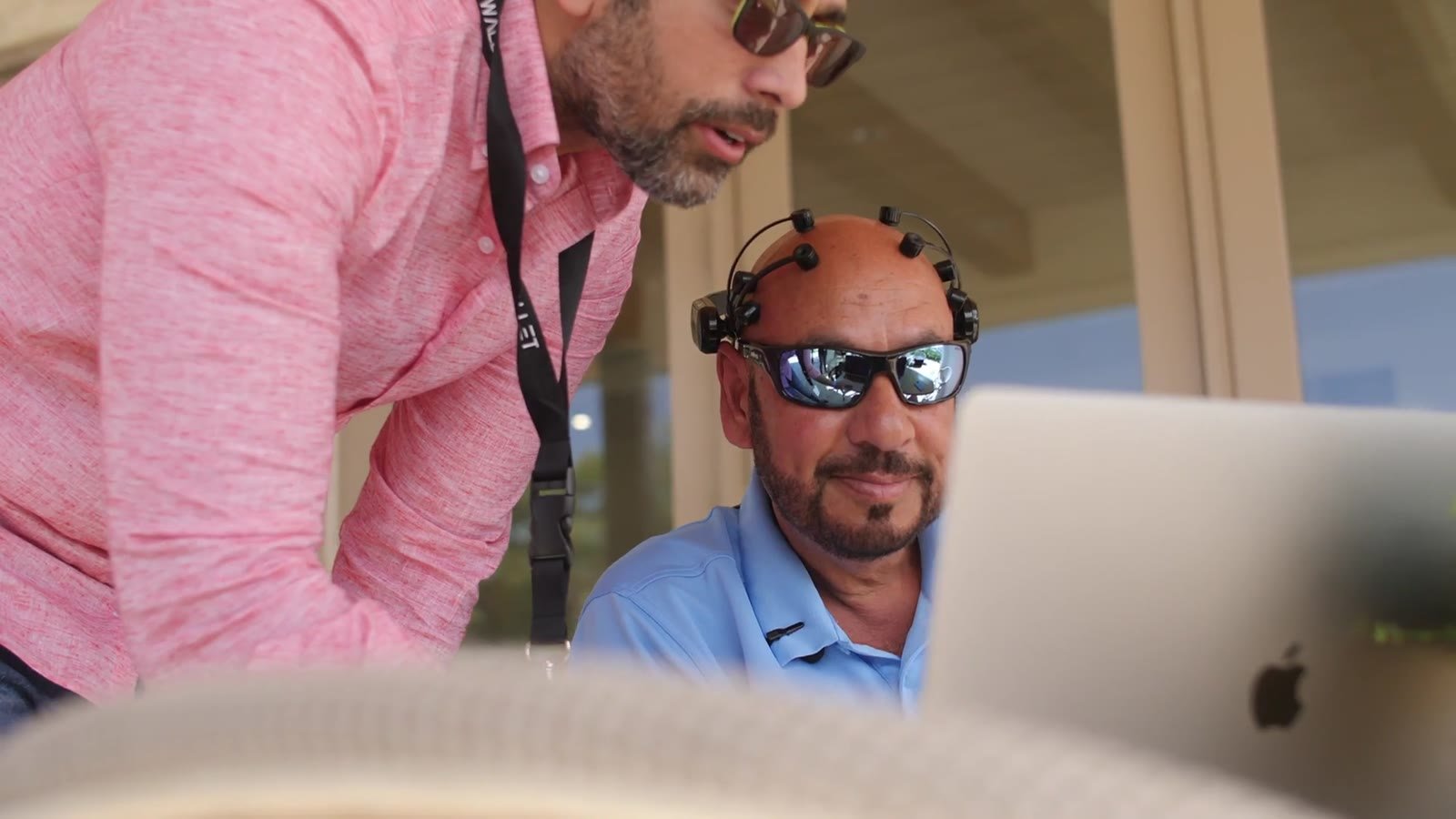 Preparación de una sesión EEG en The Wallet